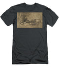 1 Tending the Sheep Charles Jacque T-Shirt