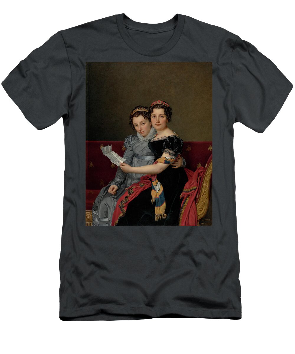 1 the Sisters Zenaide and Charlotte Bonaparte Jacques Louis David T-Shirt