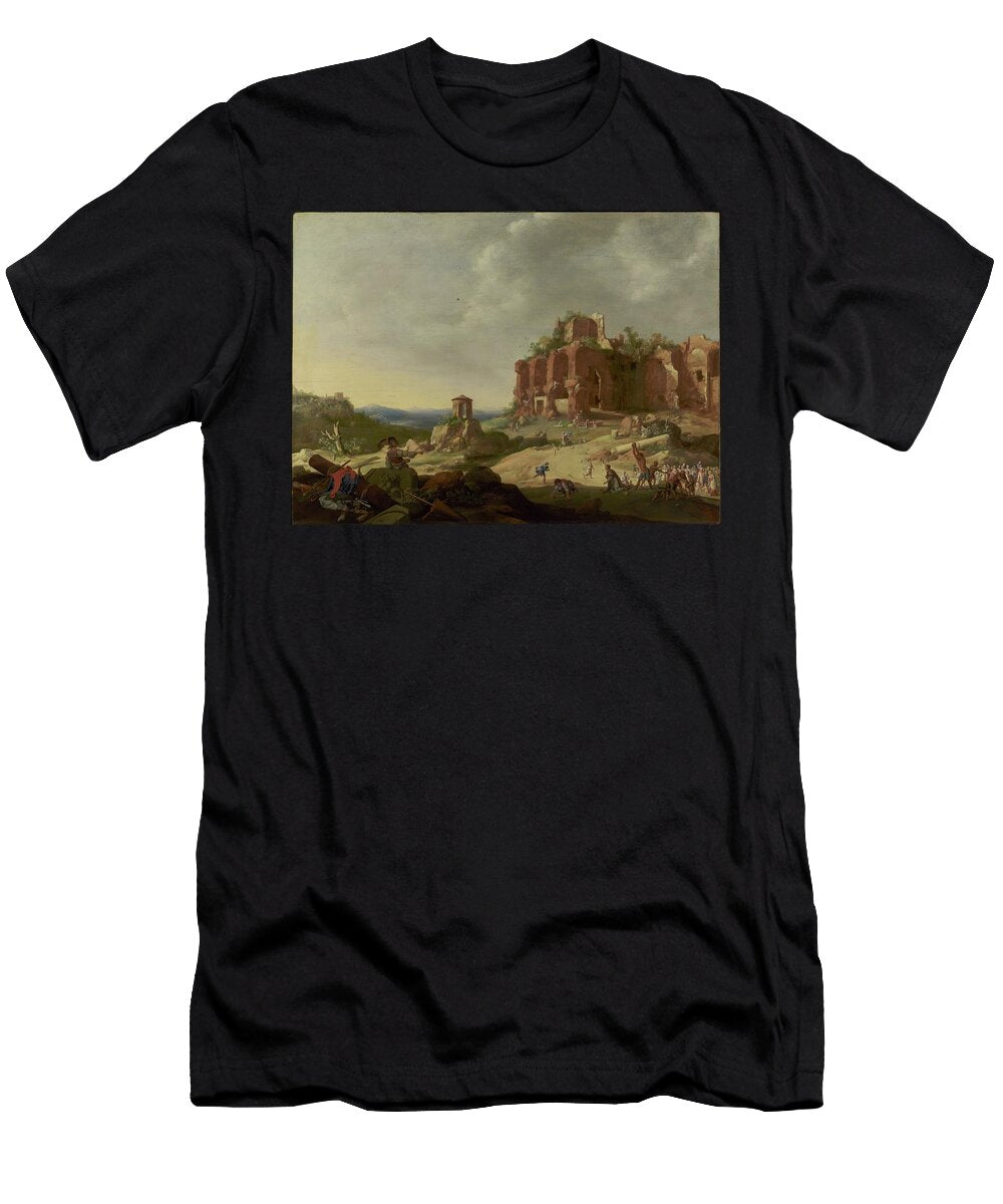 1 the Stoning of Saint Stephen 1632 Bartholomeus Breenbergh Motionage Designs T-Shirt