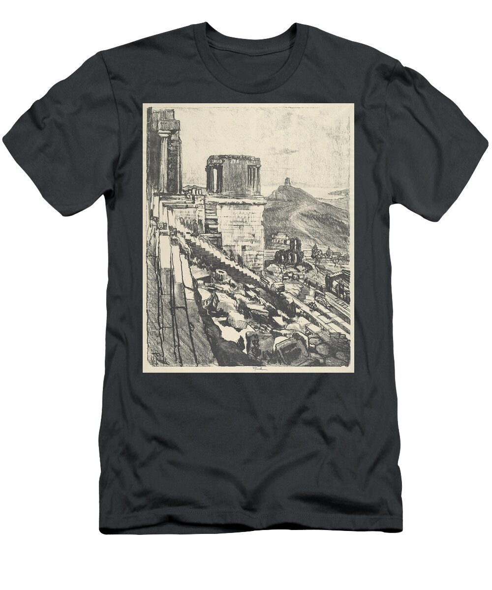 1 the Temple of Nike Joseph Pennell T-Shirt