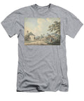 1 the Tollhouse with a Coach Crossing the Bridge Samuel Howitt English T-Shirt