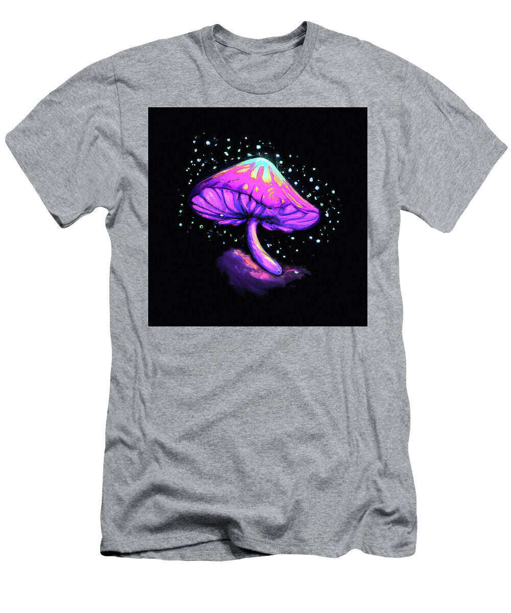 1 Trippy Mushrooms Colorful Funky 60s and 70s Psychedelic Style Stellart Studio T-Shirt