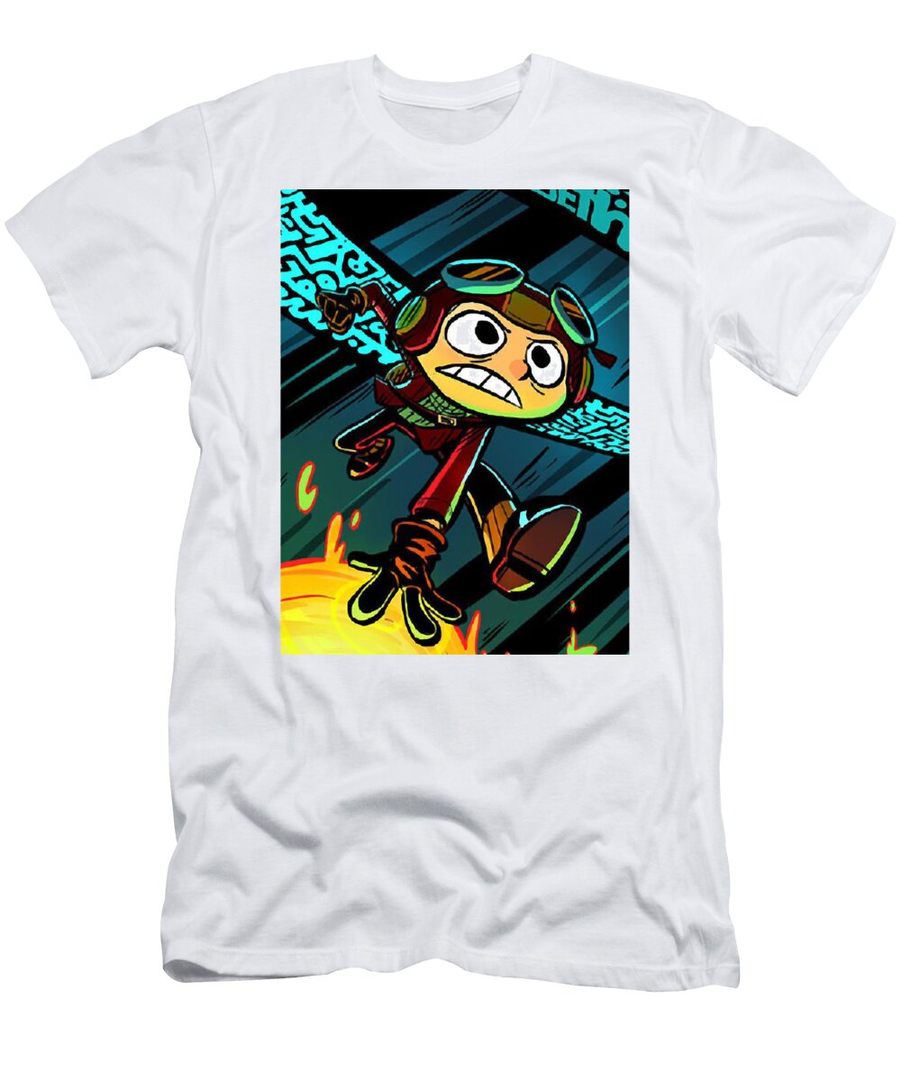 1 Vintage Psychonauts Game Cool Lover Gifts Douxie Grimo T-Shirt
