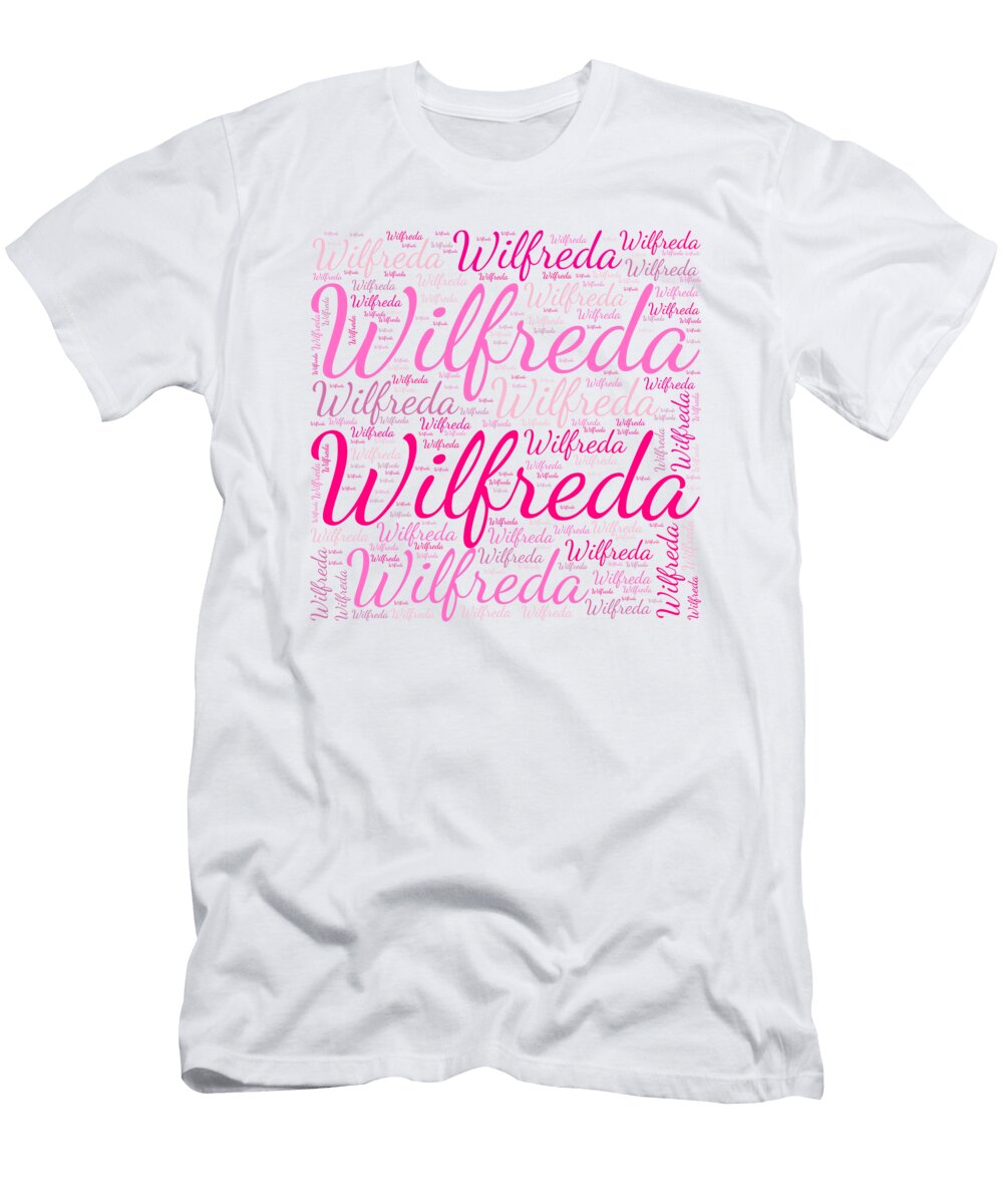 1 Wilfreda Names Without Frontiers Vidddie Publyshd T-Shirt
