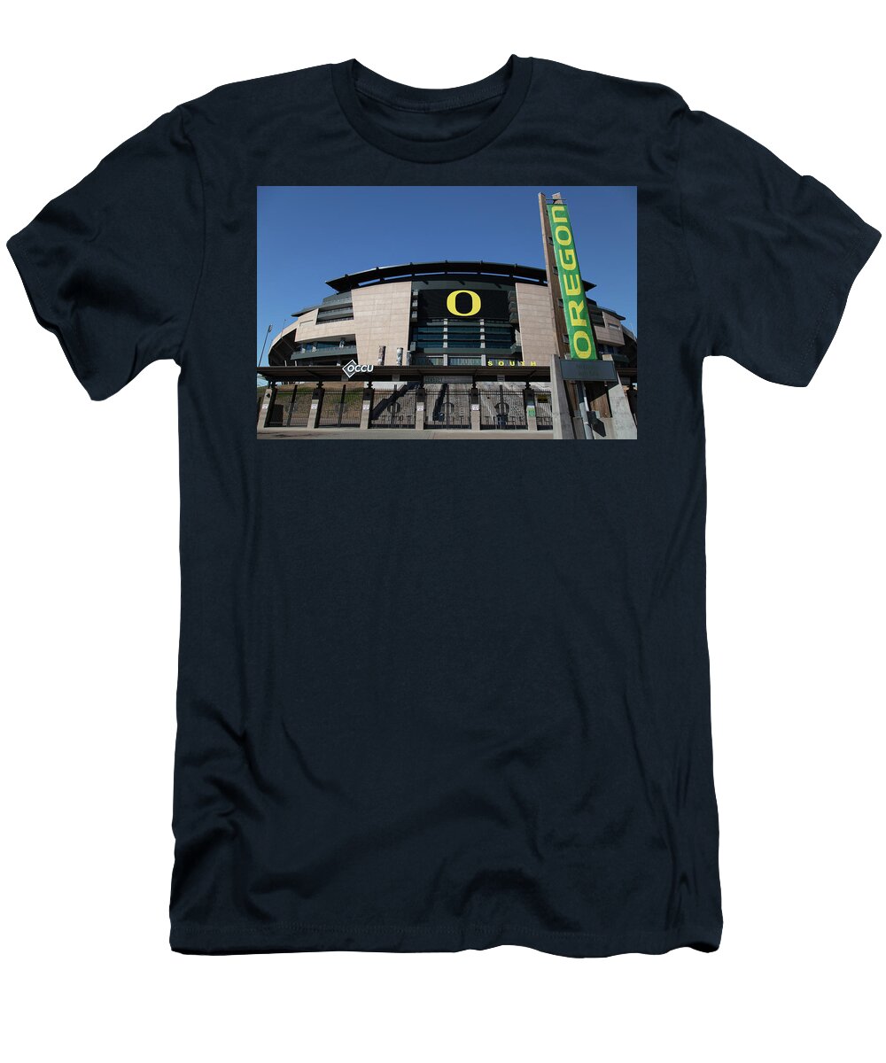 10 Autzen Stadium At the University of Oregon Eldon Mcgraw T-Shirt