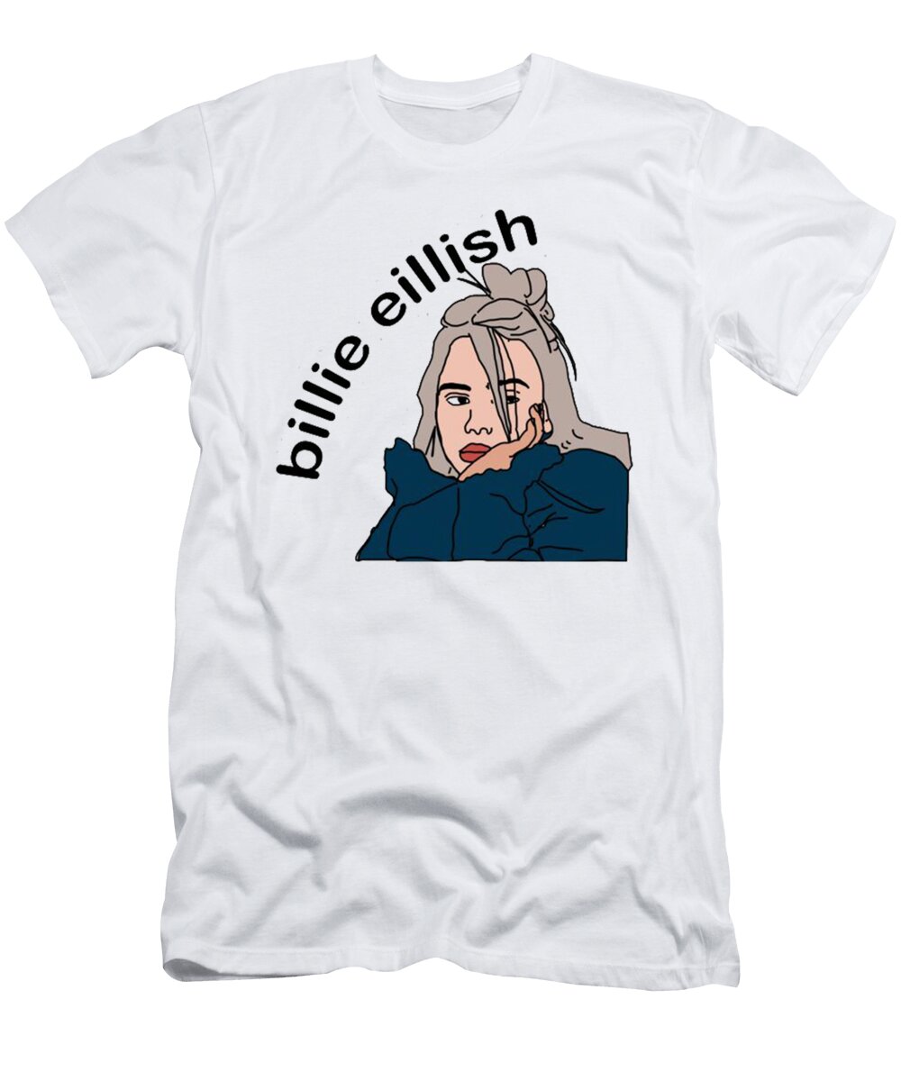 10 Billie Eilish an American Singer and Songwriter Markocop Kocop T-Shirt