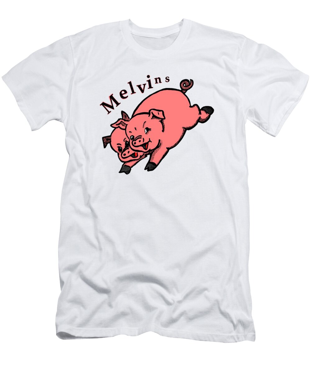 10 Melvins Band Inered Dyernes T-Shirt