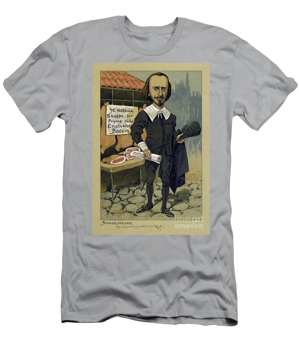 10 William Shakespeare English Playwright Folger Shakespeare Library T-Shirt