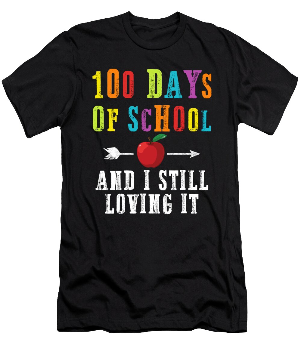 100 Days of School and I Still Loving It Gift for Girls Boys Virtual Teacher Appreciation Distance Learning Sifou Store T-Shirt