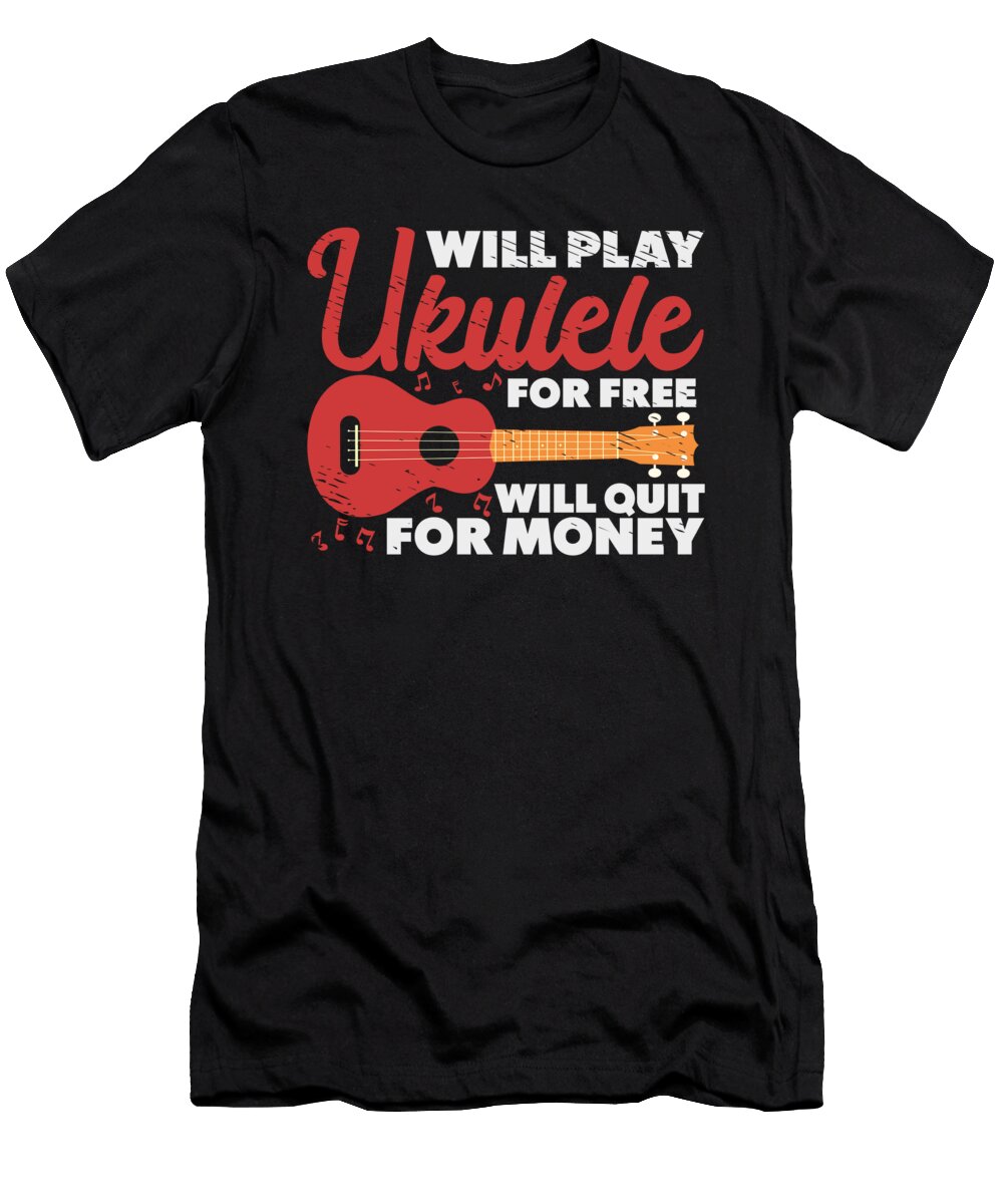 11 Ukulele Ukelele Hawaiian Guitar Ukuele Hawaii Toms Store T-Shirt