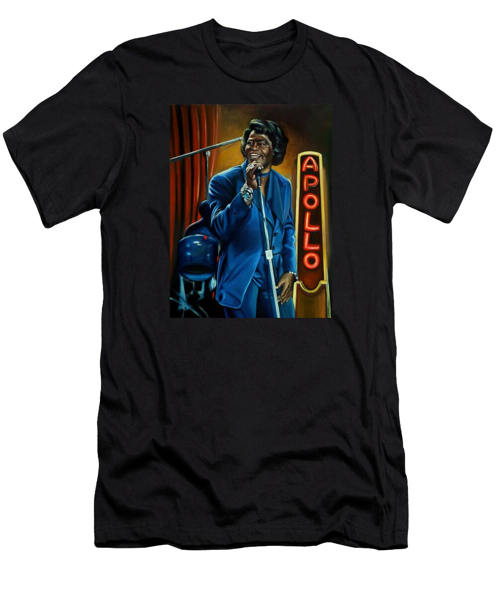 12 Best of American Musician James Brown Abram Glader T-Shirt