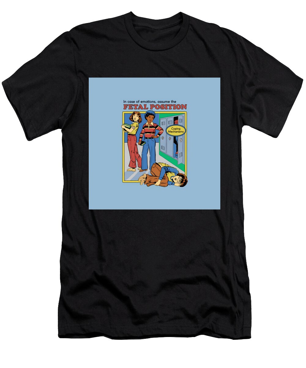 12 Comedic Retro Design By Steven Rhodes Steven Rhodes T-Shirt