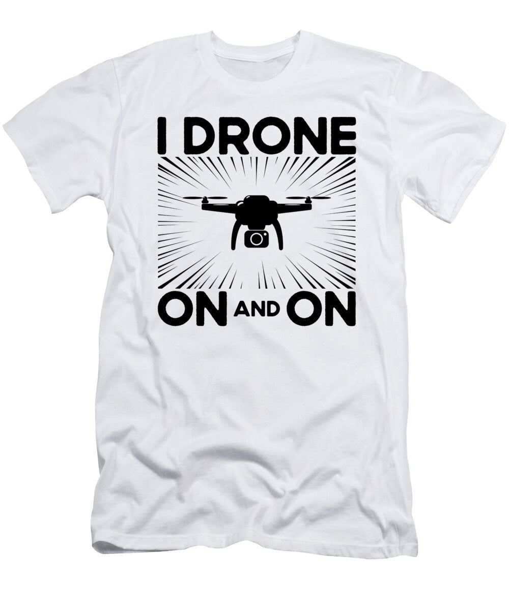 12 Drones Drone Pilot Drone Lovers Rc Quadcopters Toms Store T-Shirt
