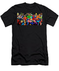 12 Super Hero Clerk Desk T-Shirt