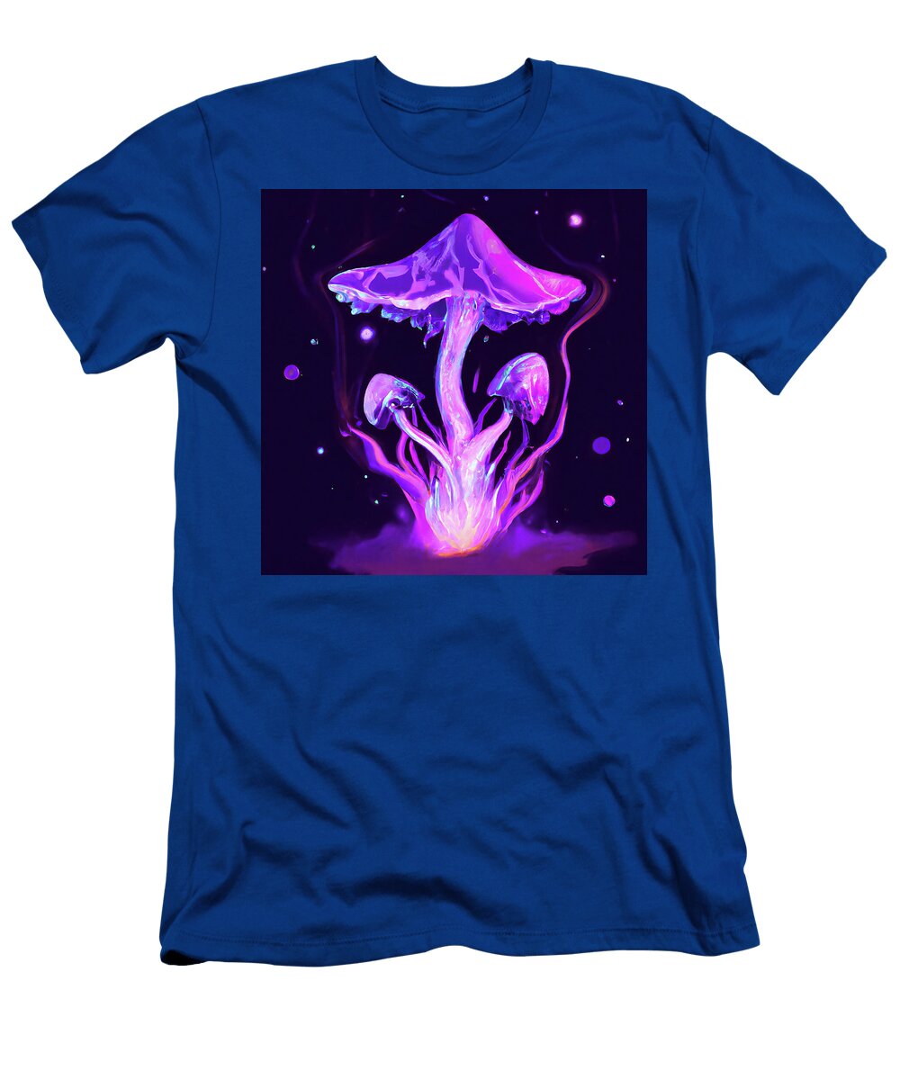 14 Trippy Mushrooms Colorful Funky 60s Psychedelic Style Stellart Studio T-Shirt