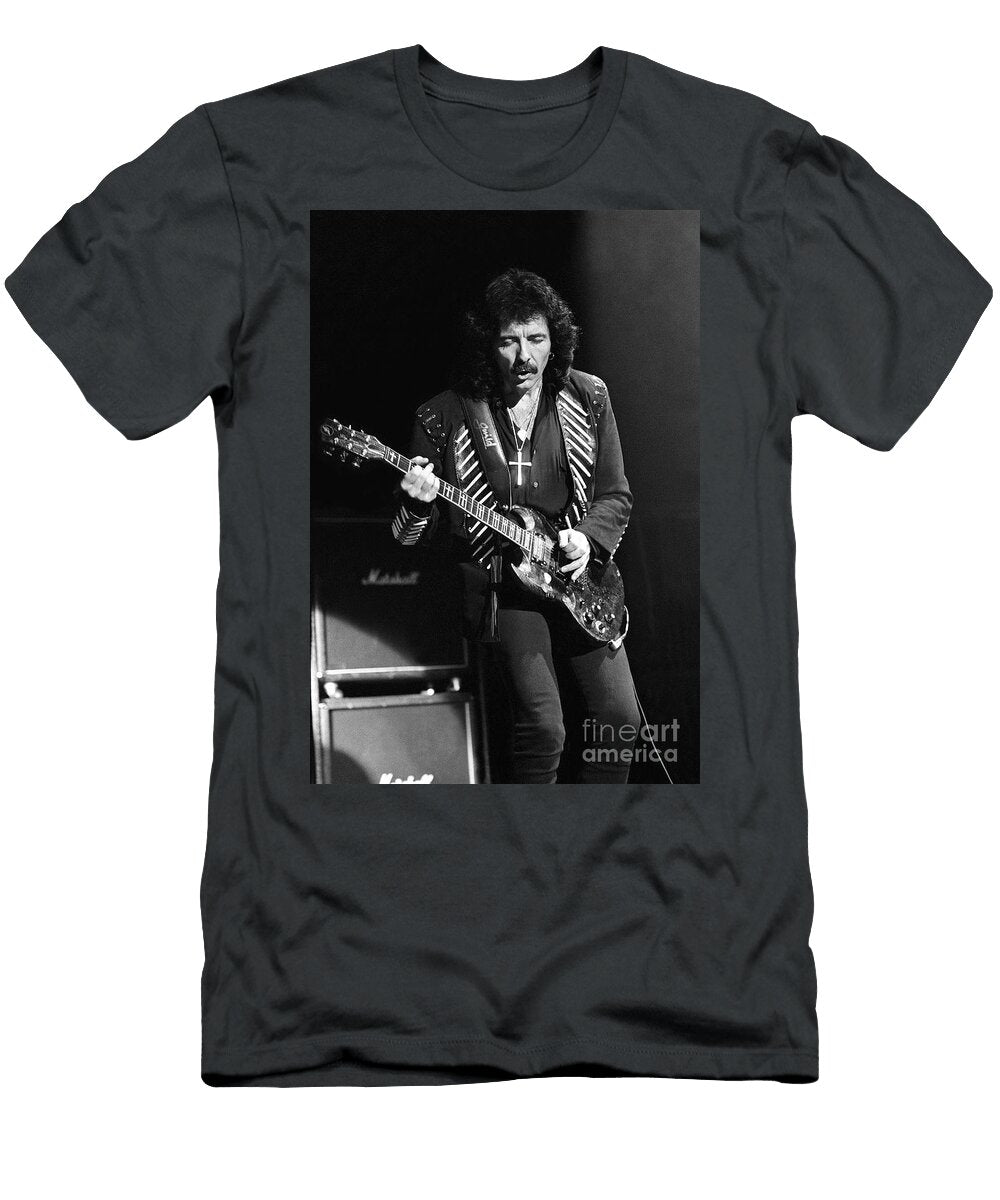 15 Tony Iommi Black Sabbath Concert Photos T-Shirt