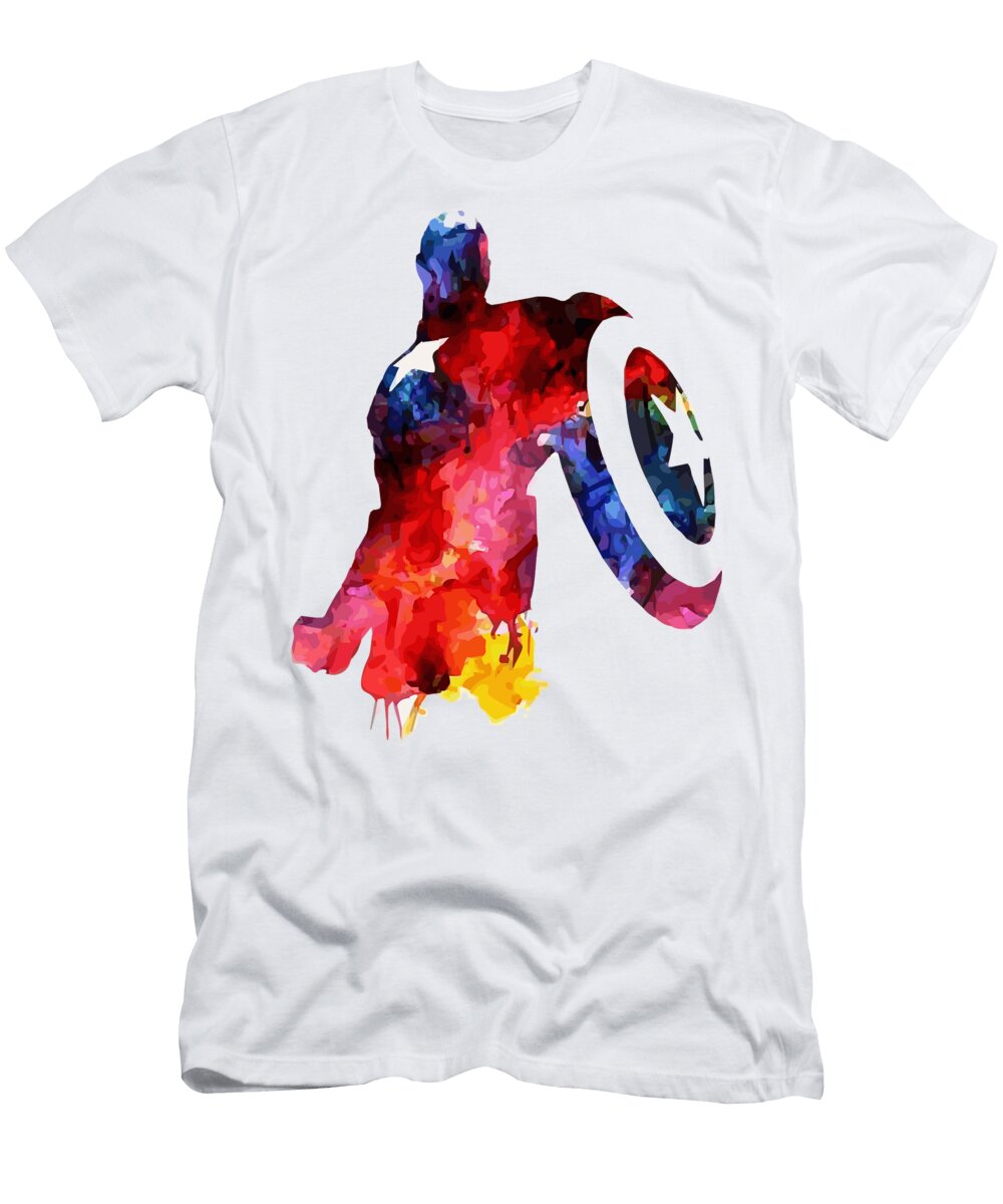 17 Super Hero Clerk Desk T-Shirt