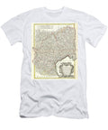 1771 Bonne Map of Languedoc and Roussillon France Paul Fearn T-Shirt