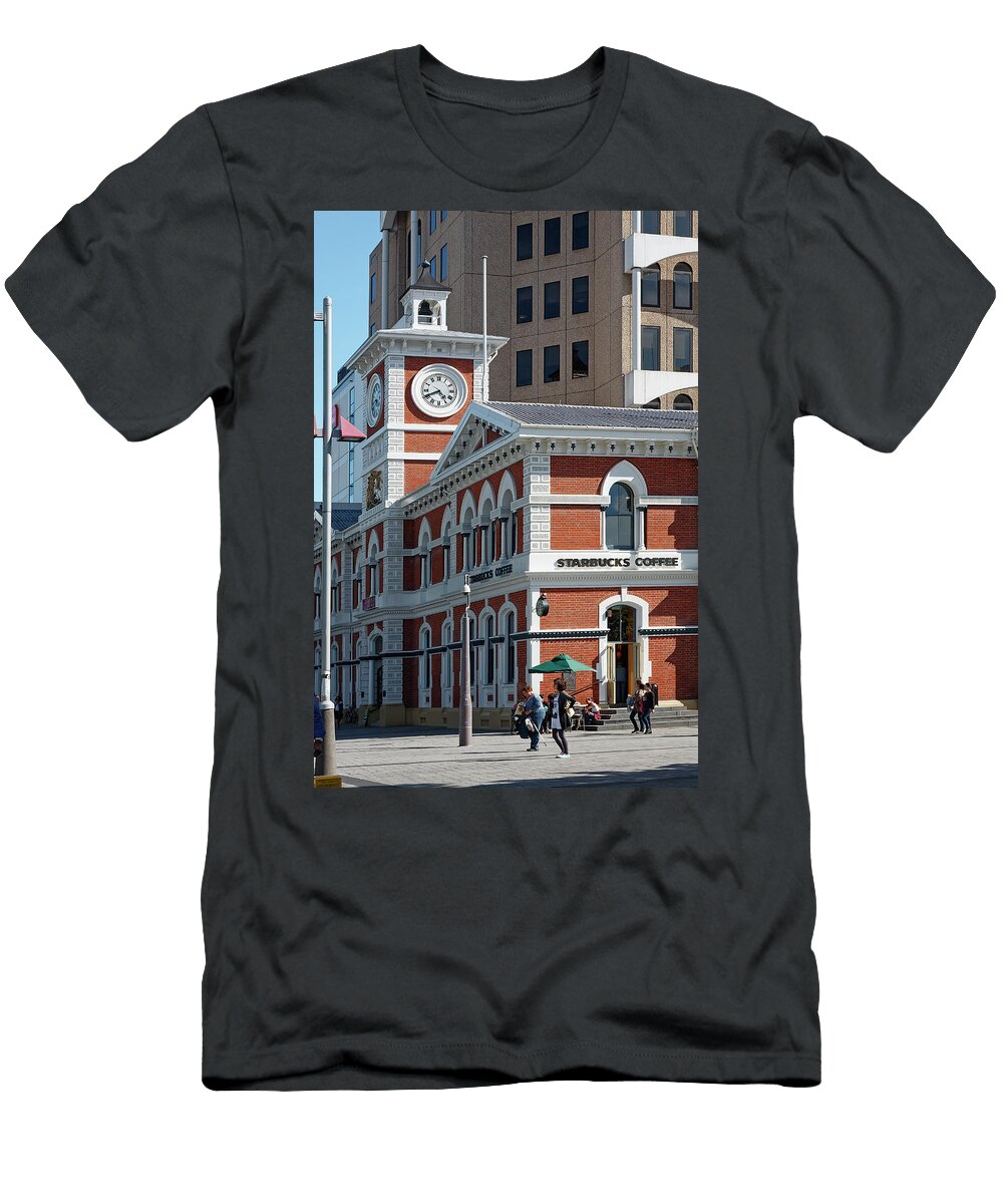 1879 Italianate Building Sally Weigand T-Shirt