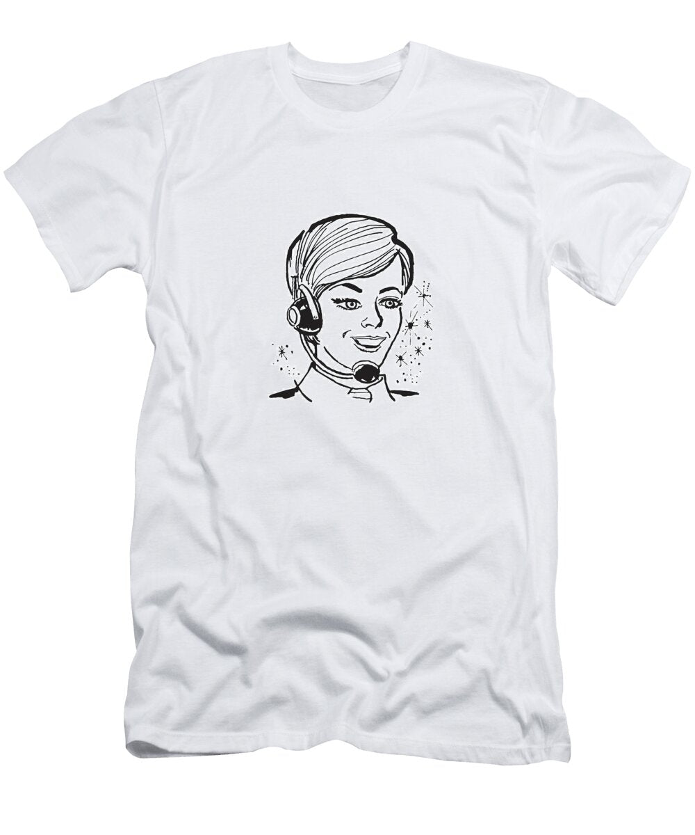 19 Female Telephone Operator Csa Images T-Shirt