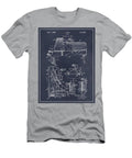 1938 Beck Steinway Grand Piano Patent Print Blackboard Greg Edwards T-Shirt