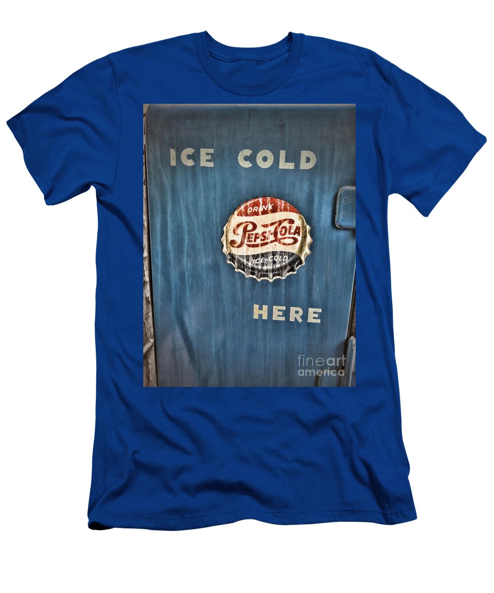1950s Pepsi Vending Machine Side Logo Paul Ward T-Shirt