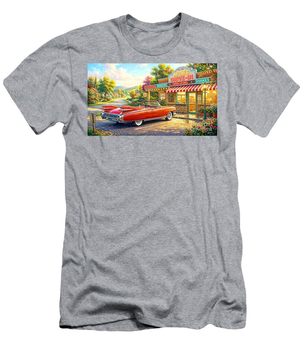 1959 Cadillac Eldorado Biarritz Convertible Automotive Art 20260509a Wingsdomain Art and Photography T-Shirt