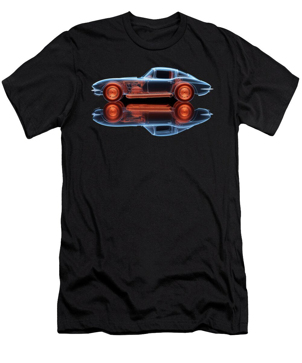 1963 Corvette Split Window X Ray 76 Yo Pedro T-Shirt