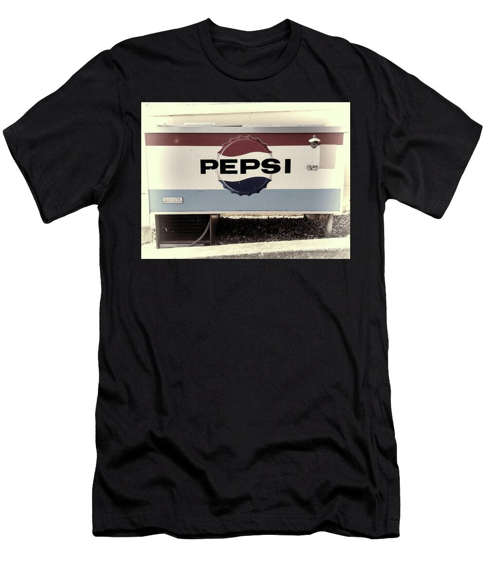 1970s Pepsi Chest Refrigerator Artistic Paul Ward T-Shirt