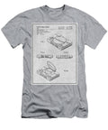 1994 Game Machine Patent Print Gray Greg Edwards T-Shirt