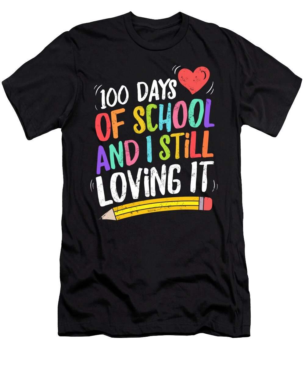 2 100 Days of School and I Still Loving It Gift for Girls Boys Virtual Teacher Appreciation Distance Learning Sifou Store T-Shirt
