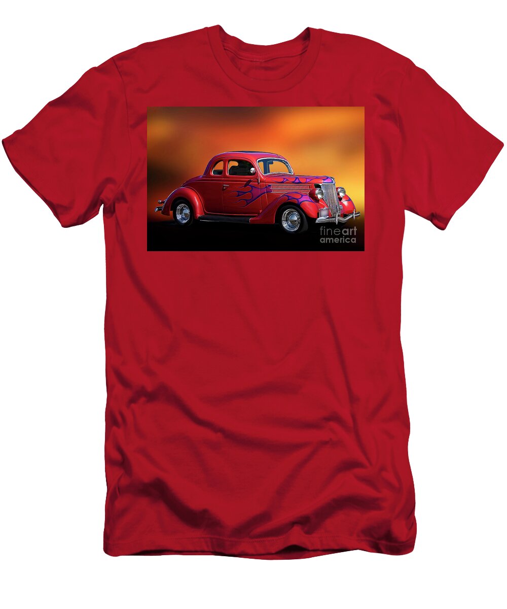 2 1936 Ford Five Window Coupe Dave Koontz T-Shirt