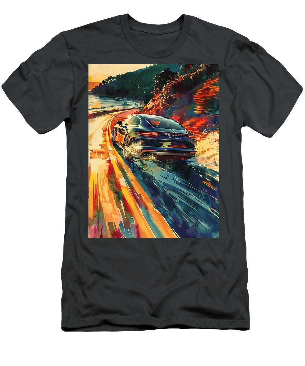 2 a Dynam C Mage of the Porsche Panamera Speed D26a5117 B934 4c84 A6c0 5d46d8d14ea7 1 Romed Roni T-Shirt