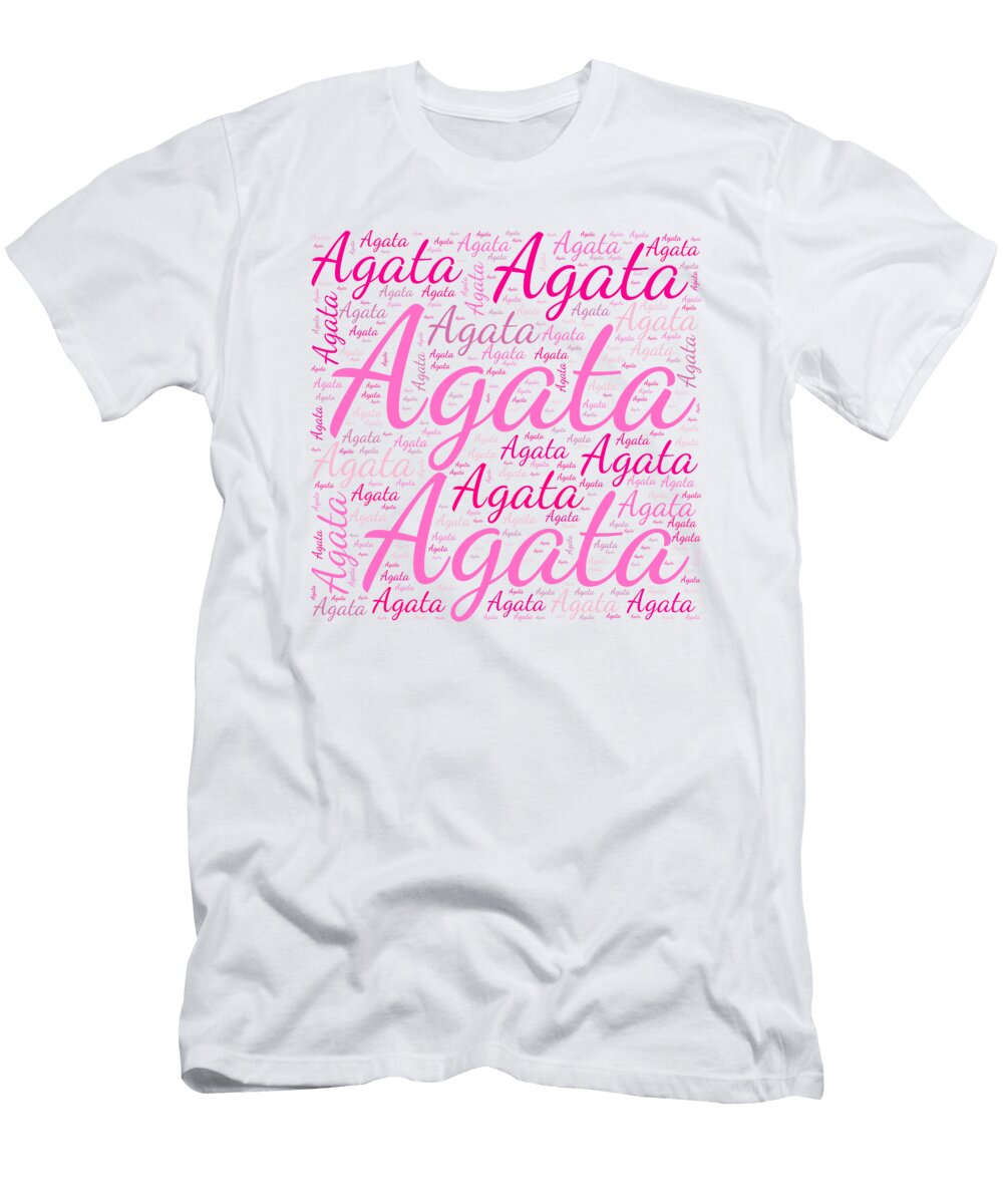 2 Agata Names Without Frontiers Vidddie Publyshd T-Shirt