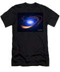 2 Background Blue Glow Lines Henrik Lehnerer T-Shirt