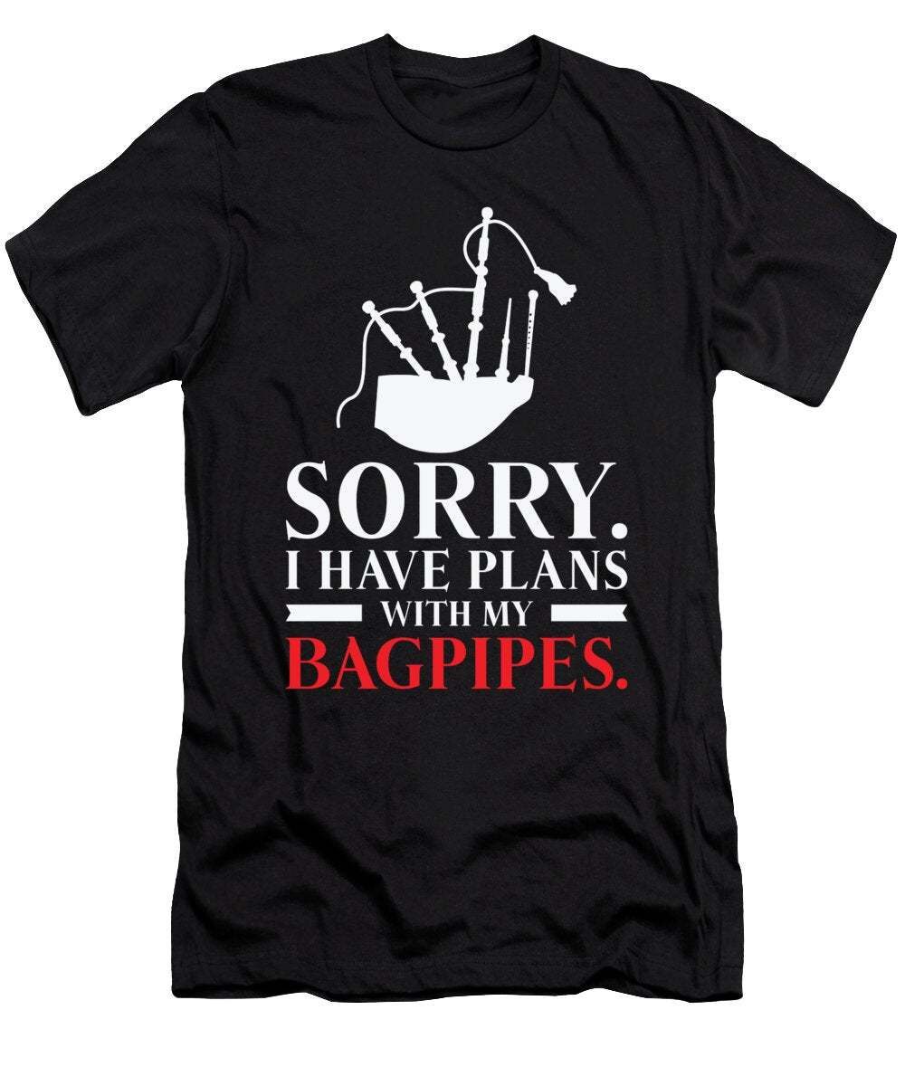 2 Bagpiper Bagpiping Bagpipes Scotsman Musician Player Toms Store T-Shirt
