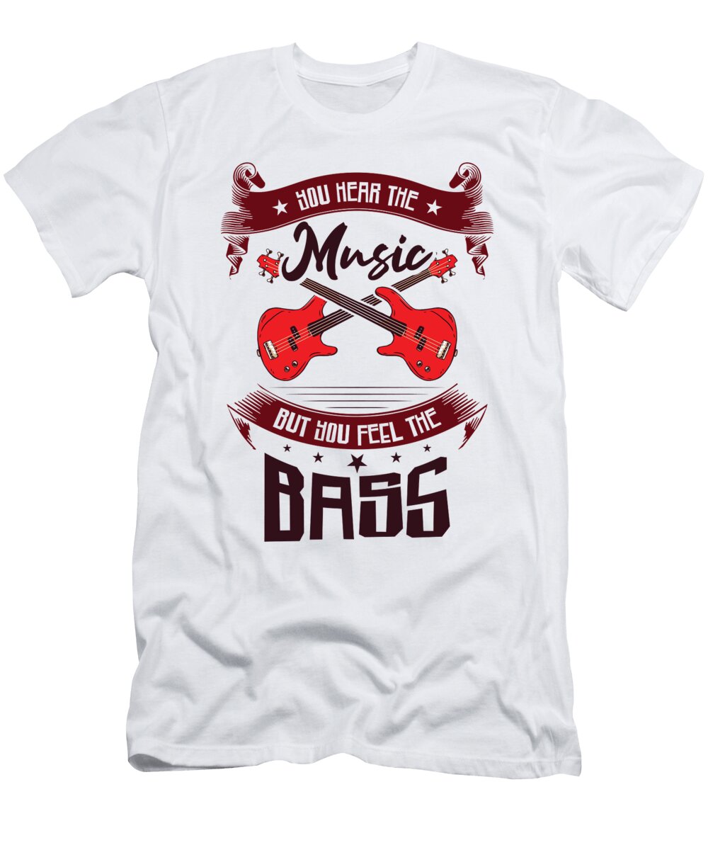 2 Bass Player Music Bass Guitar Musician Toms Store T-Shirt