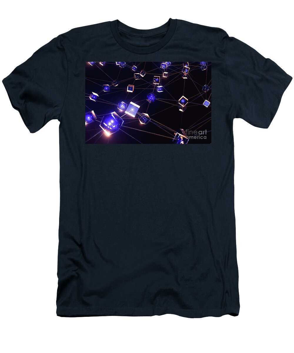 2 Blockchain Network Allan Swart T-Shirt