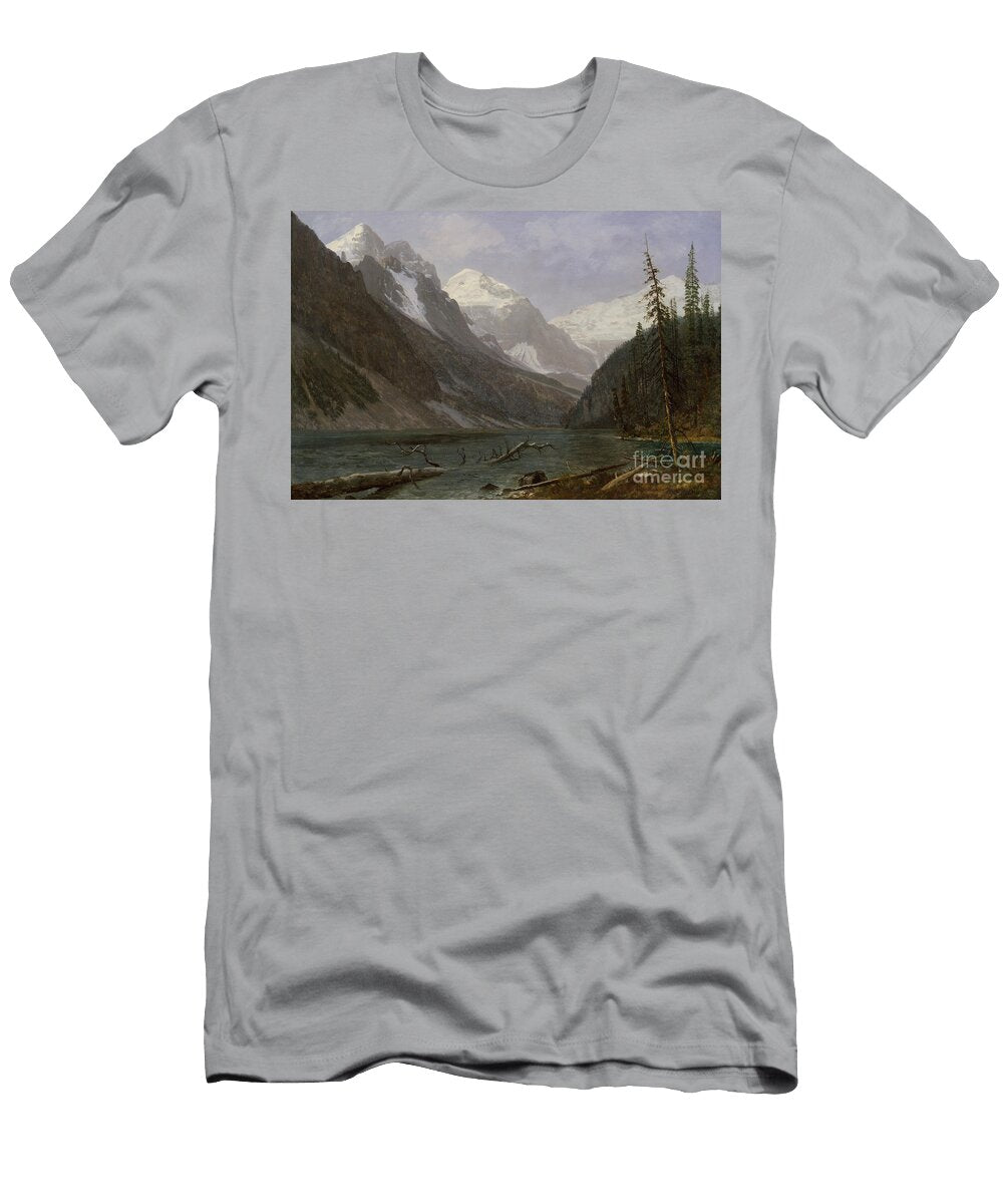 2 Canadian Rockies Lake Louise Albert Bierstadt T-Shirt