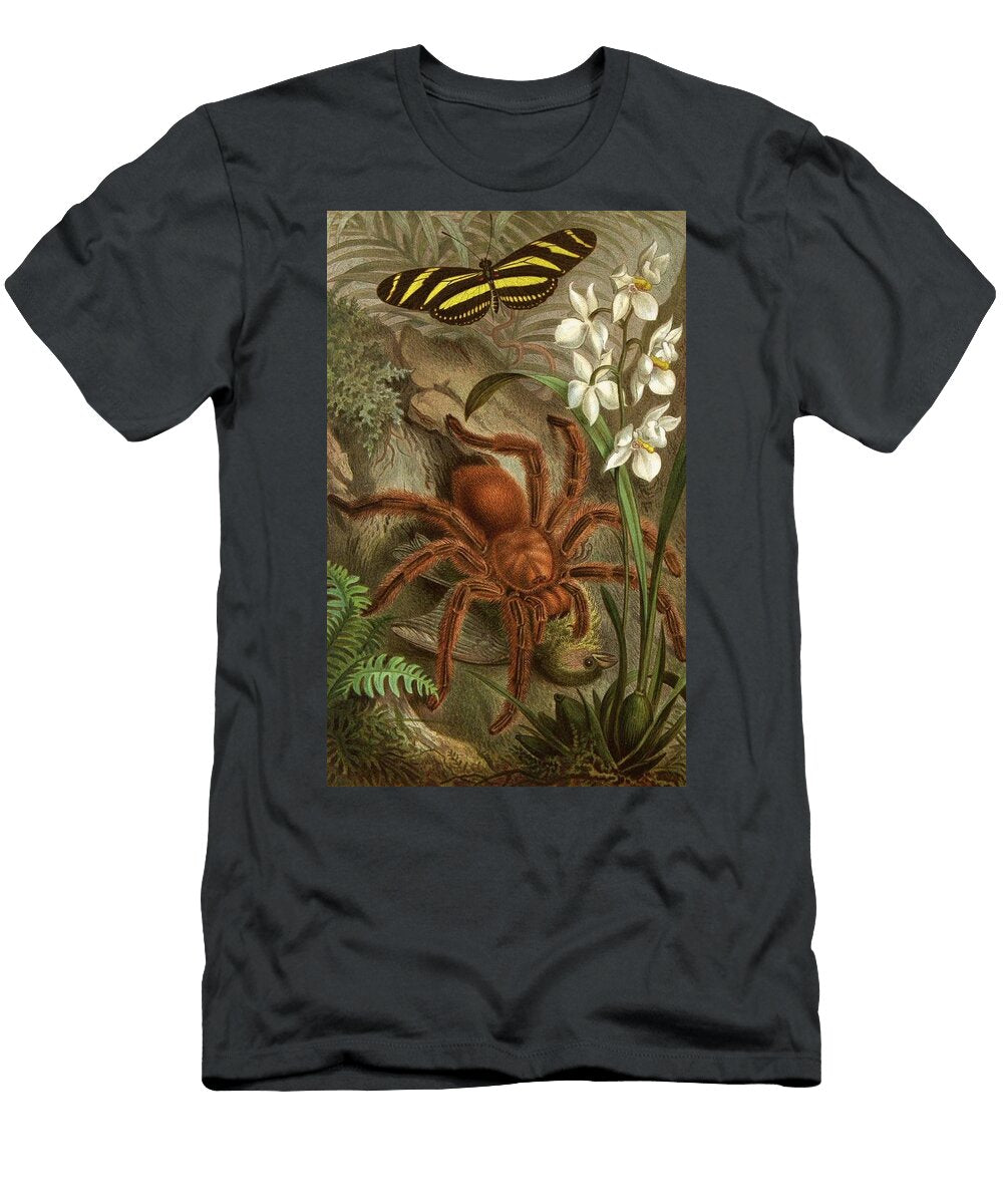 2 Die Insekten Tausendfussler Und Spinnen Pl Alfred Edmund Brehm German T-Shirt