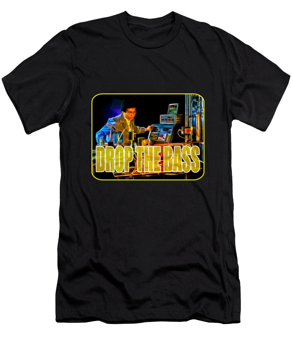 2 Drop the Bass Gold Target T-Shirt
