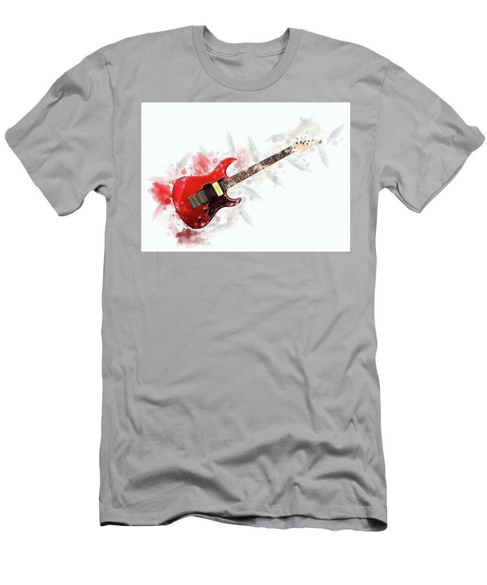 2 Electric Guitar Art Ian Mitchell T-Shirt