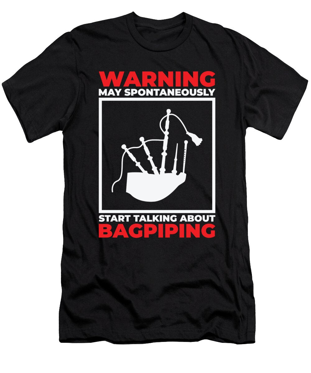 2 Funny Bagpiper Bagpiping Scotsman Musician Toms Store T-Shirt