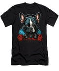 2 Funny French Bulldog Frenchie DJ Electronic Edm Sophie Eleanor T-Shirt