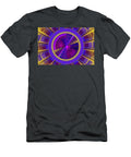 2 Futuristic Tech Disc Fractal Flame Keith Webber Jr T-Shirt
