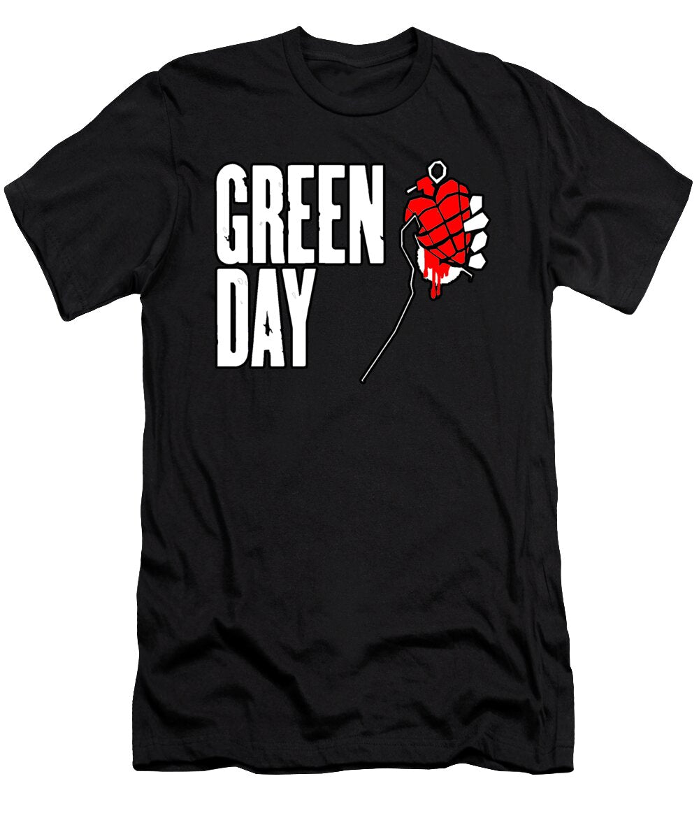 2 Green Day Band Gregpandu Aarika Buttner T-Shirt