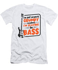 2 Grumpy Bassist Playing Bass Guitar Music Toms Store T-Shirt