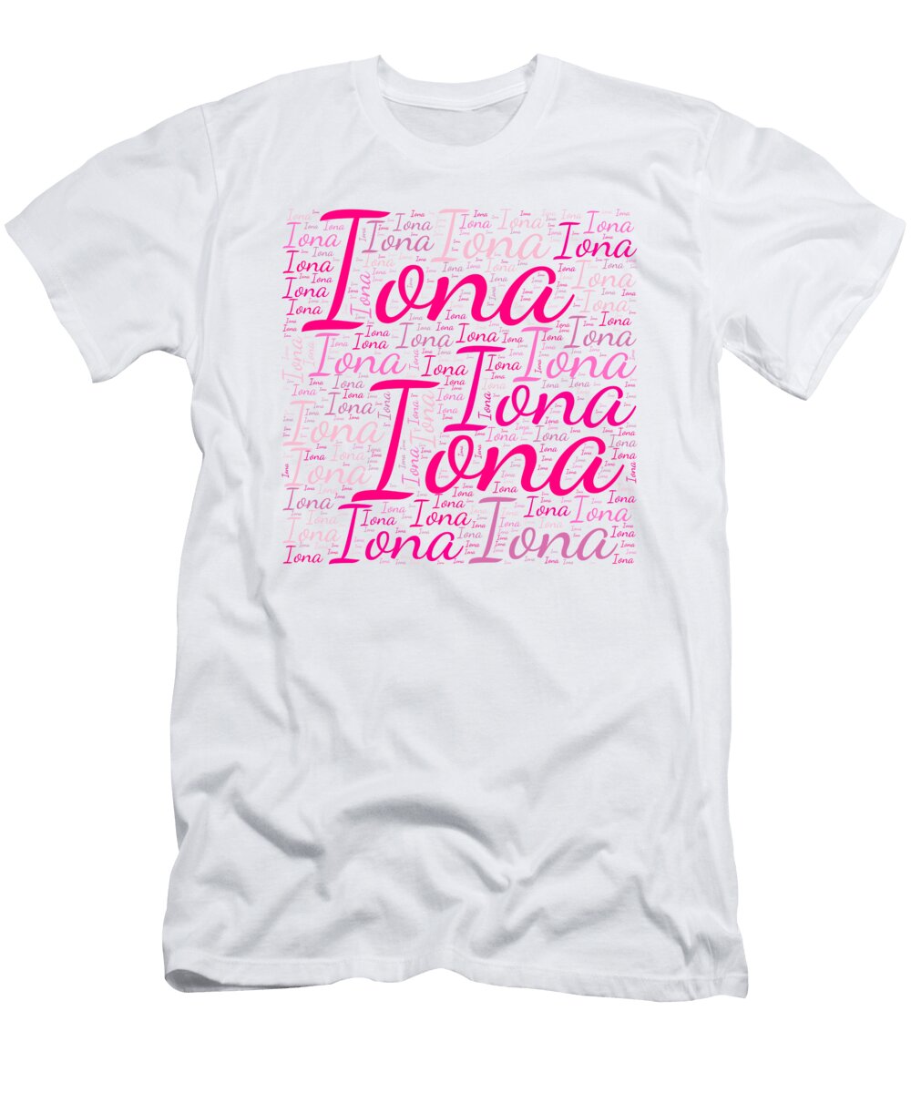 2 Iona Names Without Frontiers Vidddie Publyshd T-Shirt