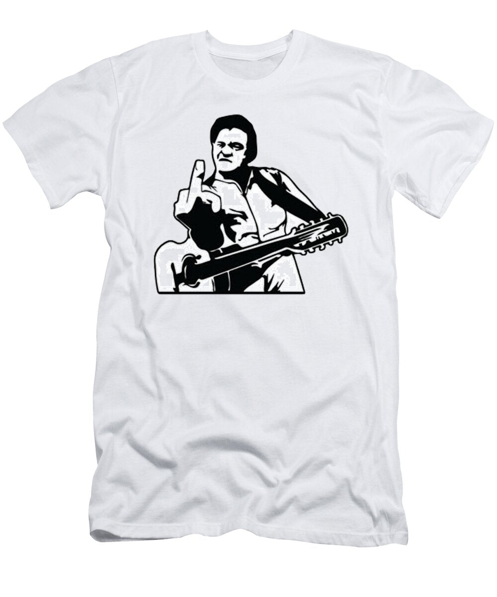 2 Johnny Cash Inered Dyernes T-Shirt