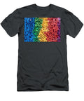 2 Lot of Colorful Rainbow Toy Bricks Background N Akkash T-Shirt